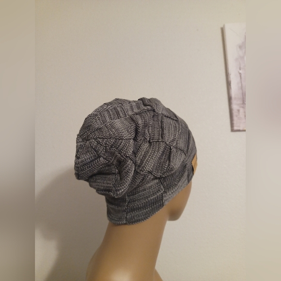 Gray Slouchy Beanie - Picture 2 of 4
